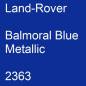 Preview: Land-Rover, Balmoral Blue Metallic, 2363.